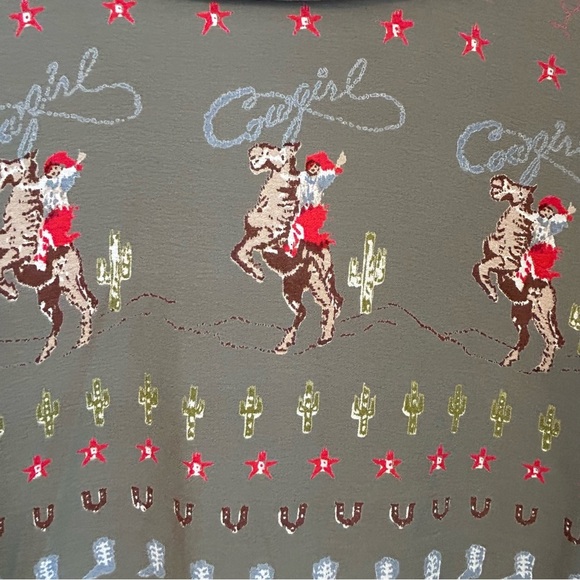 Vintage Women’s Lady Reiner Cowgirl Couture Button Down Western Shirt, Medium - Picture 5 of 6